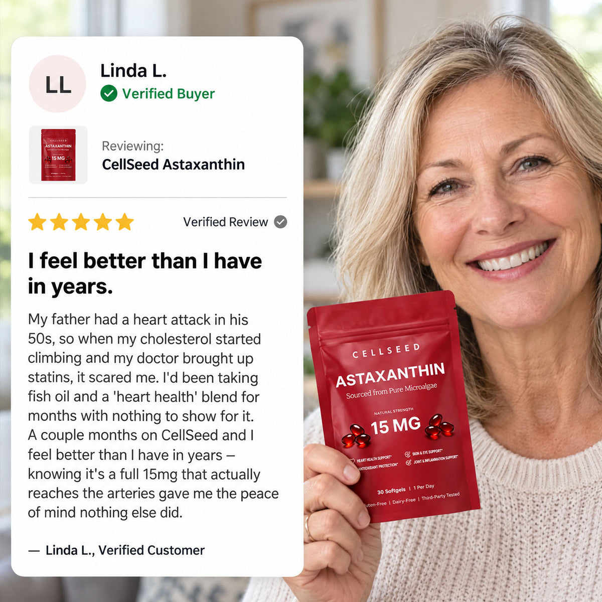 Ultimate Astaxanthin 15mg - For Circulation